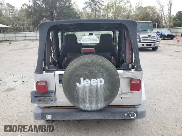 2003 Jeep Wrangler X with VIN 1J4FA39S13P366200, listed as a Copart auction lot 50407055 with 206,484 mi miles and Clean Title. Bid and sale history available at carsss.com. Image 6.
