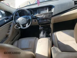 2014 Kia Cadenza Premium with VIN KNALN4D75E5139674, listed as a Copart auction lot 63929454 with 155,446 mi miles and Clean Title. Bid and sale history available at carsss.com. Image 8.