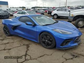 2021 Chevrolet Corvette 2LT with VIN 1G1YB3D48M5124739, listed as a Copart auction lot 65192324 with 38,415 mi miles and Clean Title. Bid and sale history available at carsss.com. Image 4.