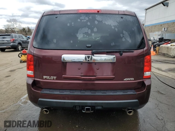 2011 Honda Pilot EX-L with VIN 5FNYF4H5XBB011844, listed as a Copart auction lot 52763845 with 116,570 mi miles and Salvage Title. Bid and sale history available at carsss.com. Image 6.