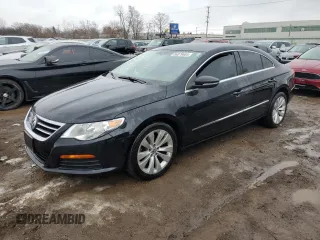 2012 Volkswagen CC Sport PZEV with VIN WVWMP7AN0CE533828, listed as a Copart auction lot 86079484 with 105,371 mi miles and Salvage Title. Bid and sale history available at carsss.com. Image 1.