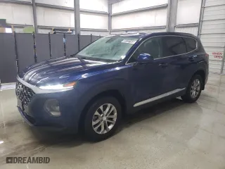 2020 Hyundai Santa Fe SE w/SULEV with VIN 5NMS23AD9LH193811, listed as a Copart auction lot 49122165 with 86,061 mi miles and Clean Title. Bid and sale history available at carsss.com. Image 1.