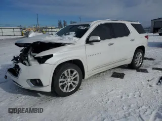 2021 Chevrolet Traverse High Country with VIN 1GNERNKW8MJ112031, listed as a Copart auction lot 88447195 with 39,566 mi miles and Salvage title. Bid and sale history available at DreamBid. Image 1.