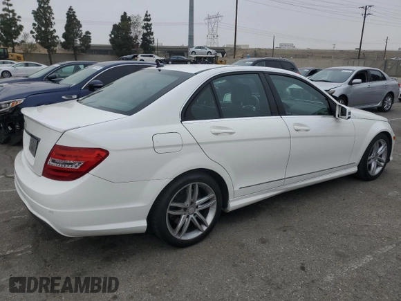 2014 Mercedes-Benz C C 250 Sport with VIN WDDGF4HB0EA967029, listed as a Copart auction lot 55259455 with 145,069 mi miles and Clean Title. Bid and sale history available at carsss.com. Image 3.