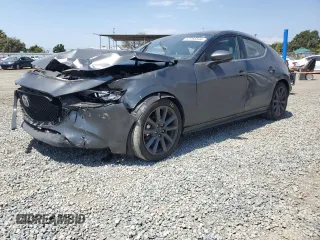 2021 Mazda Mazda3 Hatchback Preferred with VIN JM1BPALL7M1302689, listed as a Copart auction lot 63766544 with 36,206 mi miles and Salvage Title. Bid and sale history available at carsss.com. Image 1.