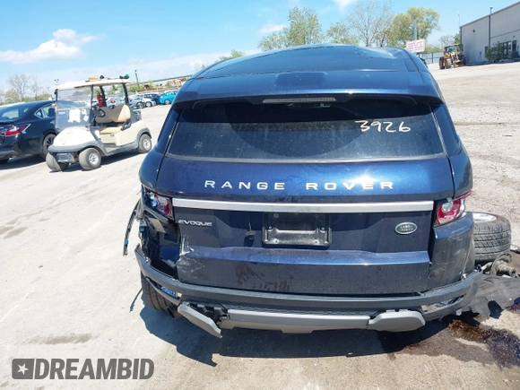 2015 Land Rover Range Rover Evoque Prestige with VIN SALVV2BG9FH992381, listed as a IAAI auction lot 42193926 with 94,135 mi miles and . Bid and sale history available at DreamBid. Image 16.
