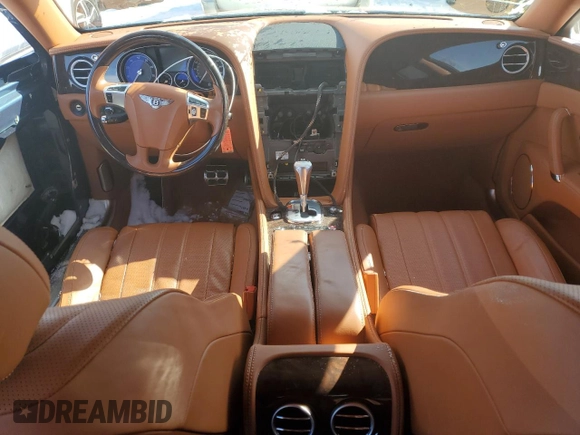 2014 Bentley Flying Spur with VIN SCBEC9ZA7EC088678, listed as a Copart auction lot 44803715 with 45,362 mi miles and Salvage Title. Bid and sale history available at DreamBid. Image 8.