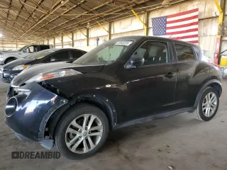 2013 Nissan Juke S with VIN JN8AF5MR8DT215871, listed as a Copart auction lot 52045335 with 135,185 mi miles and Salvage Title. Bid and sale history available at carsss.com. Image 1.