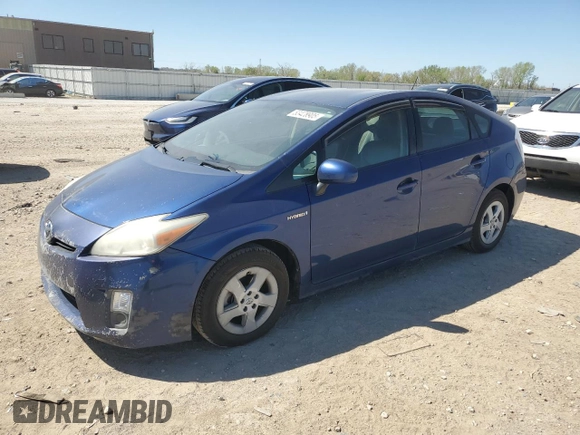 2010 Toyota Prius II with VIN JTDKN3DU6A0024538, listed as a Copart auction lot 53428905 with 279,377 mi miles and Clean Title. Bid and sale history available at carsss.com. Image 1.