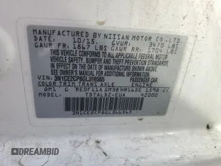 2016 Nissan Note SR z VIN 3N1CE2CP8GL366565, wystawiony jako Copart lot #53060055 z przebiegiem 163 935 mil mil oraz Czysty tytuł • Clean title. Historia ofert i sprzedaży dostępna na DreamBid. Obrazek 12.