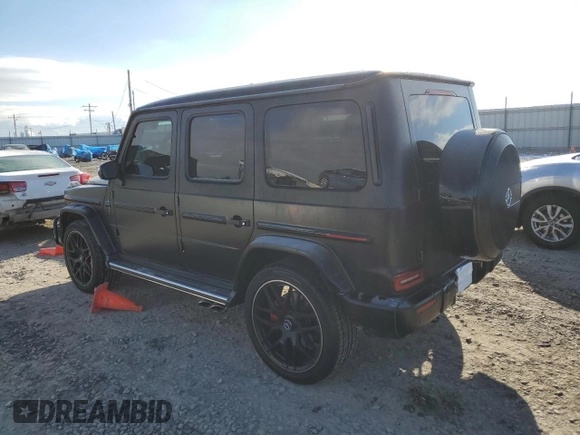 2022 Mercedes-Benz G 63 AMG z VIN W1NYC7HJ1NX439246, wystawiony jako Copart lot #88161225 z przebiegiem 7 607 mil mil oraz Szkoda całkowita • Salvage title. Historia ofert i sprzedaży dostępna na DreamBid. Obrazek 2.