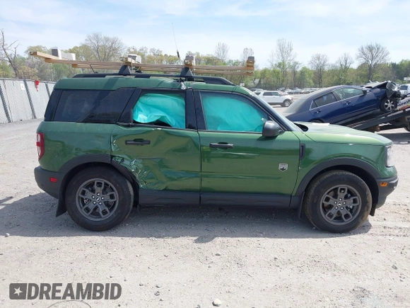 2024 Ford Bronco Sport Big Bend with VIN 3FMCR9B61RRE36566, listed as a IAAI auction lot 42122616 with 10,489 mi miles and . Bid and sale history available at DreamBid. Image 13.