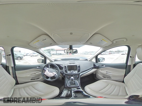 2017 Ford C-Max Energi Titanium with VIN 1FADP5FU9HL114003, listed as a Copart auction lot 45705544 with 104,103 mi miles. Bid and sale history available at carsss.com. Image 13.
