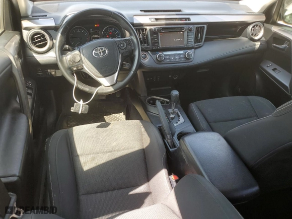 2018 Toyota RAV4 XLE with VIN JTMWFREV8JJ203019, listed as a Copart auction lot 53725105 with 120,804 mi miles and Salvage Title. Bid and sale history available at carsss.com. Image 8.