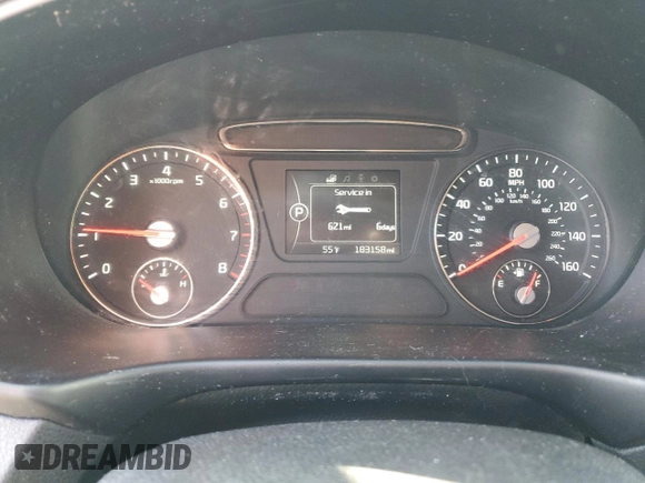 2017 Kia Sorento LX with VIN 5XYPGDA35HG282538, listed as a Copart auction lot 54011365 with 183,158 mi miles and Clean Title. Bid and sale history available at carsss.com. Image 9.