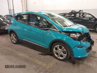 2020 Chevrolet Bolt EV LT with VIN 1G1FY6S09L4137351, listed as a IAAI auction lot 41517939 with 36,700 mi miles. Bid and sale history available at carsss.com. Image 1.
