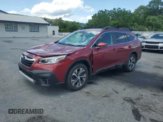 2020 Subaru Outback Limited z VIN 4S4BTANC3L3171588, wystawiony jako Copart lot #61175355 z przebiegiem 40 970 mil mil oraz Szkoda całkowita • Salvage title. Historia ofert i sprzedaży dostępna na DreamBid. Obrazek 1.