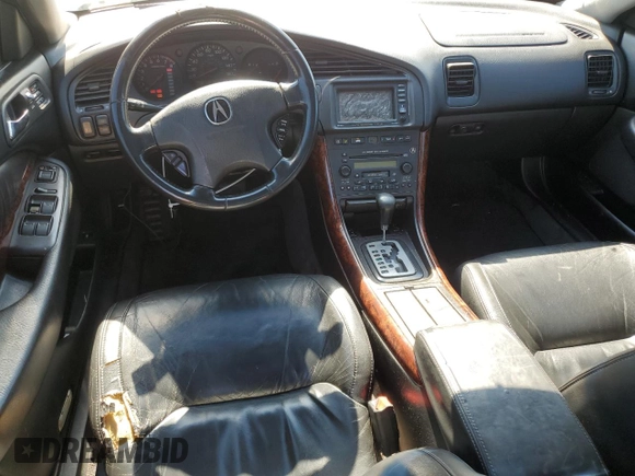 2002 Acura TL w/Navigation with VIN 19UUA56732A038837, listed as a Copart auction lot 67382054 with 283,774 mi miles and Salvage Title. Bid and sale history available at carsss.com. Image 8.