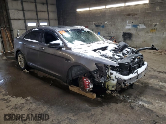 2013 Ford Taurus SHO with VIN 1FAHP2KT7DG166424, listed as a Copart auction lot 84826714 with Not provided miles and Salvage title. Bid and sale history available at DreamBid. Image 4.