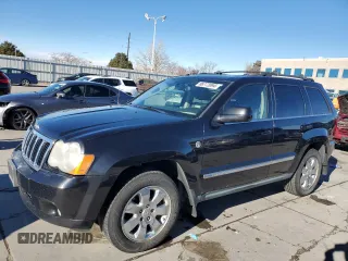 2009 Jeep Grand Cherokee Limited with VIN 1J8HR58T49C544722, listed as a Copart auction lot 86772094 with 100,010 mi miles and Salvage Title. Bid and sale history available at carsss.com. Image 1.