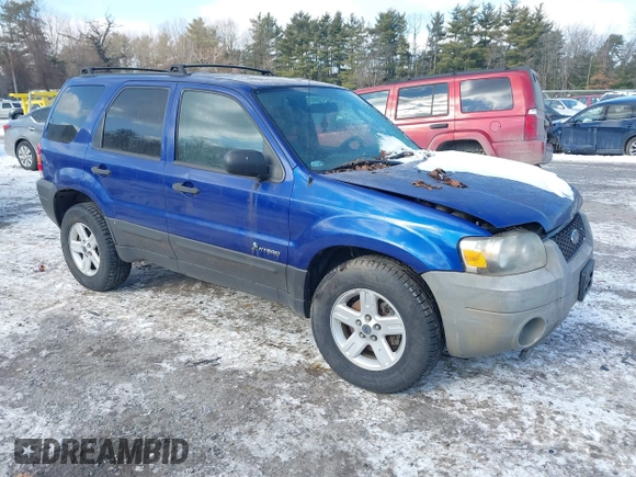 2006 Ford Escape Hybrid with VIN 1FMCU96H86KD36846, listed as a IAAI auction lot 41407961 with 167,243 mi miles and . Bid and sale history available at DreamBid. Image 1.