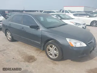 2007 Honda Accord Sdn EX-L with VIN 1HGCM56857A139803, listed as a IAAI auction lot 42074237 with 221,165 mi miles. Bid and sale history available at carsss.com. Image 1.