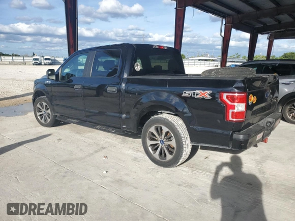 2020 Ford F-150 XL with VIN 1FTEW1C51LFC63651, listed as a Copart auction lot 74063704 with 0 mi miles and Non Repairable. Bid and sale history available at carsss.com. Image 2.