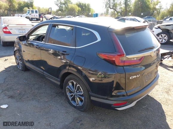 2022 Honda CR-V EX-L with VIN 5J6RW1H81NA009677, listed as a IAAI auction lot 41041869 with 1 mi miles. Bid and sale history available at carsss.com. Image 3.