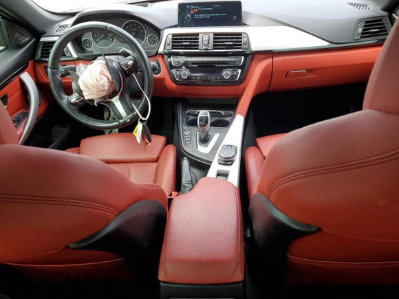 2016 BMW 4 Series 435i with VIN WBA3T3C57G5A42322, listed as a Copart auction lot 72285164 with 55,486 mi miles and Salvage title. Bid and sale history available at DreamBid. Image 8.