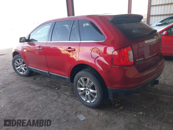 2013 Ford Edge Limited z VIN 2FMDK4KC8DBA03139, wystawiony jako IAAI lot #41908860 z przebiegiem 162 442 mil mil oraz . Historia ofert i sprzedaży dostępna na DreamBid. Obrazek 3.