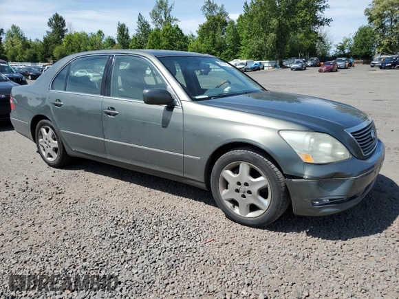 2004 Lexus LS 430 z VIN JTHBN36F340168081, wystawiony jako Copart lot #56130145 z przebiegiem 313 818 mil mil oraz Szkoda całkowita • Salvage title. Historia ofert i sprzedaży dostępna na DreamBid. Obrazek 4.