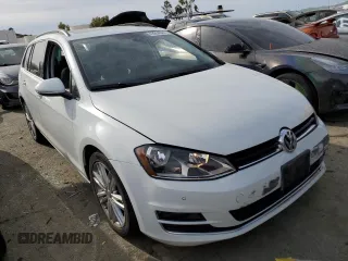 2015 Volkswagen Golf SportWagen TDI SE with VIN 3VWFA7AU6FM520479, listed as a Copart auction lot 49284544 with 76,488 mi miles. Bid and sale history available at carsss.com. Image 4.