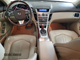 2012 Cadillac CTS Luxury with VIN 1G6DG5E57C0125969, listed as a Copart auction lot 49002865 with 105,800 mi miles and Salvage Title. Bid and sale history available at DreamBid. Image 8.