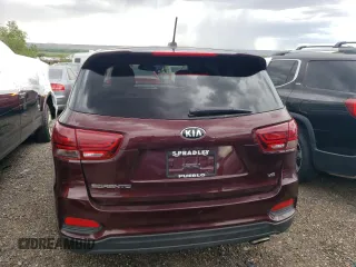 2019 Kia Sorento LX V6 with VIN 5XYPGDA51KG522693, listed as a Copart auction lot 65609394 with 71,524 mi miles and Clean Title. Bid and sale history available at carsss.com. Image 6.