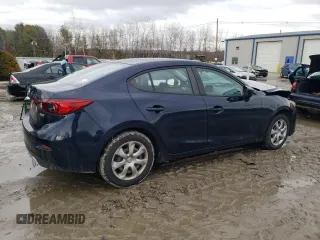 2016 Mazda 3 i Sport with VIN JM1BM1T70G1309807, listed as a Copart auction lot 47863765 with 195,799 mi miles and Salvage Title. Bid and sale history available at DreamBid. Image 3.