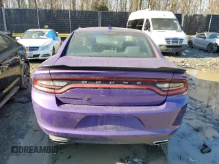 2019 Dodge Charger SXT with VIN 2C3CDXJG1KH600843, listed as a Copart auction lot 43223995 with 48,510 mi miles and Salvage Title. Bid and sale history available at DreamBid. Image 6.