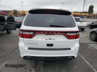 2021 Dodge Durango SRT Hellcat with VIN 1C4SDJH97MC605837, listed as a Copart auction lot 76390414 with 35,876 mi miles and Salvage Title. Bid and sale history available at DreamBid. Image 6.