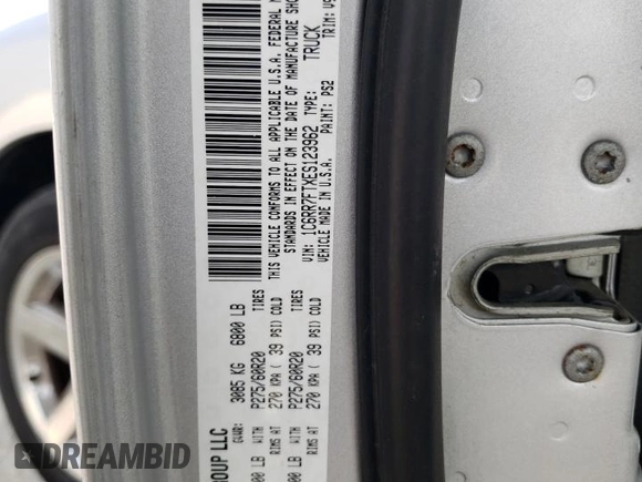 2014 Ram 1500 Express z VIN 1C6RR7FTXES123962, wystawiony jako Copart lot #55436905 z przebiegiem 99 995 mil mil oraz Szkoda całkowita • Salvage title. Historia ofert i sprzedaży dostępna na DreamBid. Obrazek 12.