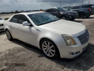 2008 Cadillac CTS RWD w/1SB with VIN 1G6DV57V080165420, listed as a Copart auction lot 75399164 with 0 mi miles and Salvage Title. Bid and sale history available at carsss.com. Image 4.