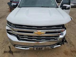 2021 Chevrolet Silverado 1500 LTZ with VIN 1GCUYGEDXMZ424317, listed as a Copart auction lot 53857505 with 102,653 mi miles and Salvage Title. Bid and sale history available at DreamBid. Image 11.