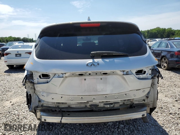 2020 Infiniti QX60 Luxe with VIN 5N1DL0MM7LC516103, listed as a Copart auction lot 57853765 with 69,496 mi miles and Salvage title. Bid and sale history available at DreamBid. Image 6.