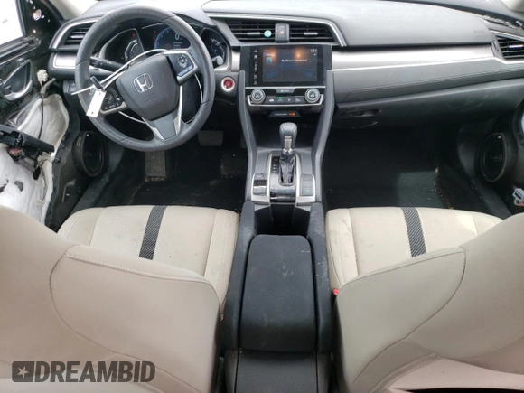 2017 Honda Civic EX with VIN 19XFC2F85HE038627, listed as a Copart auction lot 52527175 with 87,515 mi miles and Salvage Title. Bid and sale history available at DreamBid. Image 8.