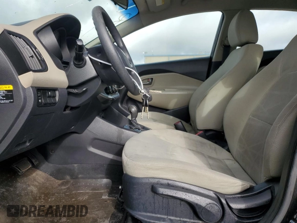 2012 Kia Rio LX with VIN KNADM5A36C6017394, listed as a Copart auction lot 86751824 with 121,126 mi miles and Clean Title. Bid and sale history available at DreamBid. Image 7.