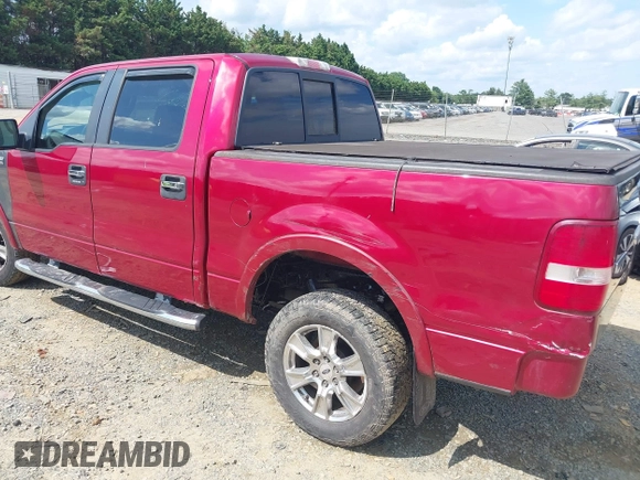 2008 Ford F-150 XLT z VIN 1FTPW145X8FB24486, wystawiony jako IAAI lot #42660049 z przebiegiem 82 898 mil mil oraz . Historia ofert i sprzedaży dostępna na DreamBid. Obrazek 17.