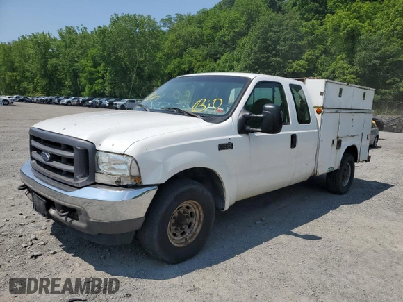 2004 Ford F-250 XL z VIN 1FTNX20L34EC38196, wystawiony jako Copart lot #60307245 z przebiegiem 232 347 mil mil oraz Czysty tytuł • Clean title. Historia ofert i sprzedaży dostępna na DreamBid. Obrazek 1.