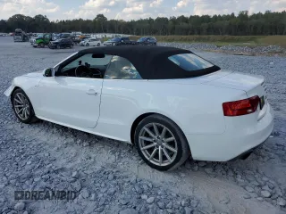 2016 Audi A5 Premium with VIN WAUD2AFH5GN000987, listed as a Copart auction lot 73012524 with 63,189 mi miles and Salvage title. Bid and sale history available at DreamBid. Image 2.