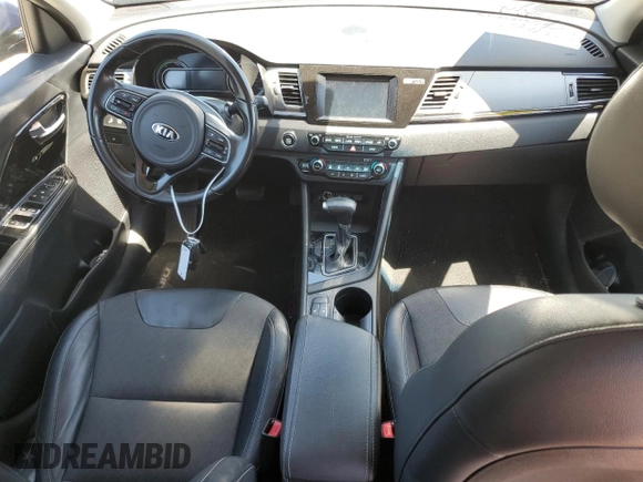 2019 Kia Niro EX with VIN KNDCC3LCXK5274341, listed as a Copart auction lot 55553374 with 71,165 mi miles and Salvage Title. Bid and sale history available at carsss.com. Image 8.