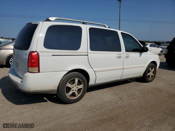 2005 Chevrolet Uplander LT with VIN 1GNDV33LX5D238780, listed as a Copart auction lot 62038784 with 0 mi miles and Salvage Title. Bid and sale history available at carsss.com. Image 3.