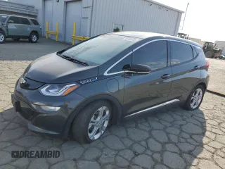 2018 Chevrolet Bolt EV LT with VIN 1G1FW6S03J4111492, listed as a Copart auction lot 48758705 with 122,713 mi miles and Salvage Title. Bid and sale history available at carsss.com. Image 1.