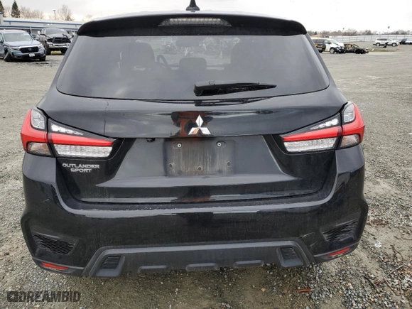 2021 Mitsubishi Outlander Sport ES with VIN JA4APUAU4MU014775, listed as a Copart auction lot 45933665 with 73,052 mi miles and Salvage Title. Bid and sale history available at carsss.com. Image 6.